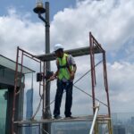 Runway and aviation lighting systems designed for skyscraper and airport safety
