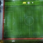 Professional sports lighting solutions for fields, courts, and stadiums_Evenly distributed LED lighting for outdoor football field by Archilux